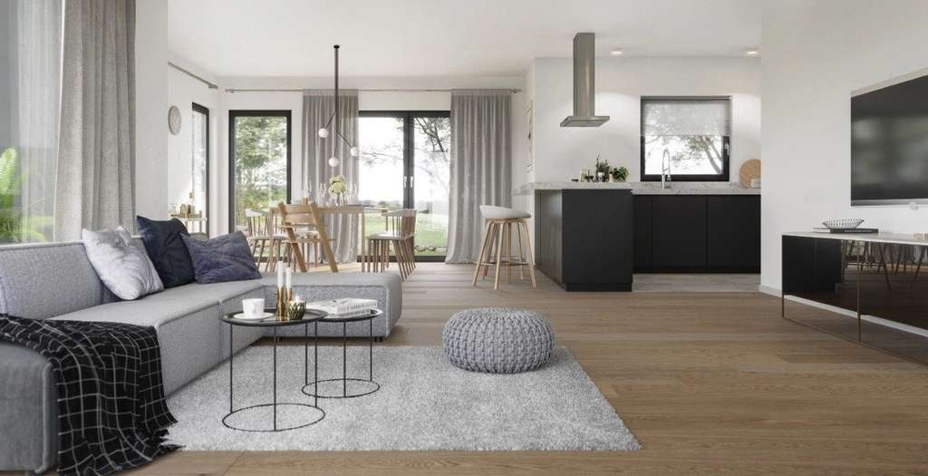 Immobilie in Alleshausen - Viel Platz für Sie und Ihre Kinder - ein Traumhaus mit großem Grundstück und Förderung - Bild 1