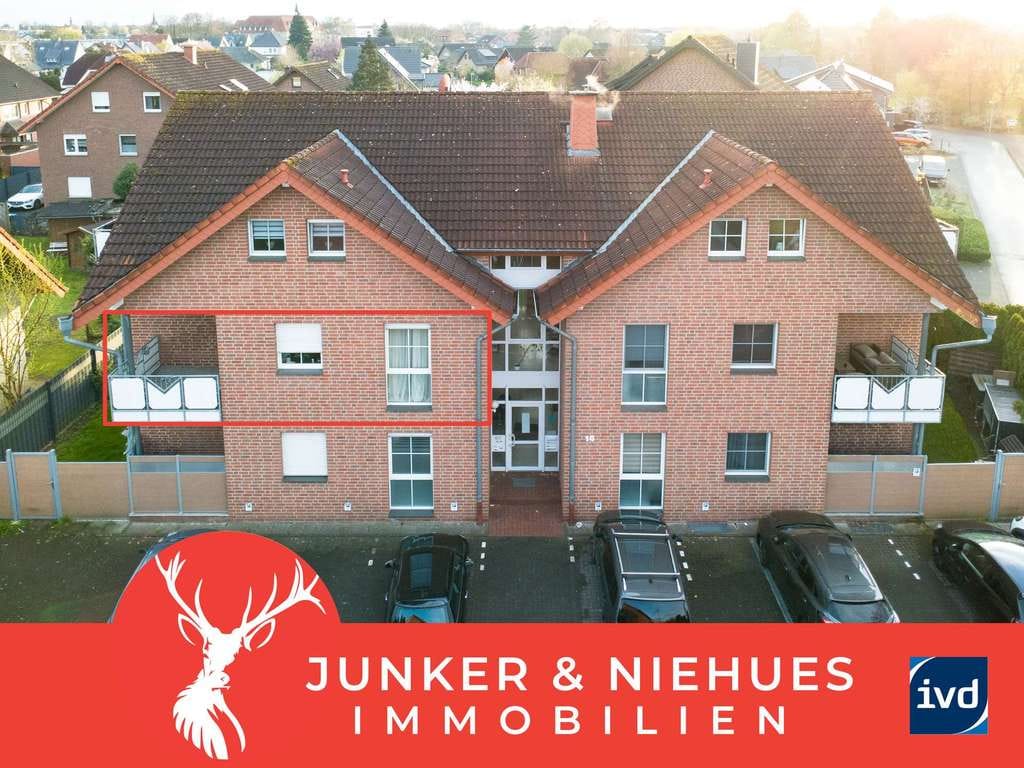 Immobilie in Rietberg - Gepflegte 3-Zimmer-Wohnung in der 1. Etage mit zwei Balkonen in Rietberg! - Bild 0