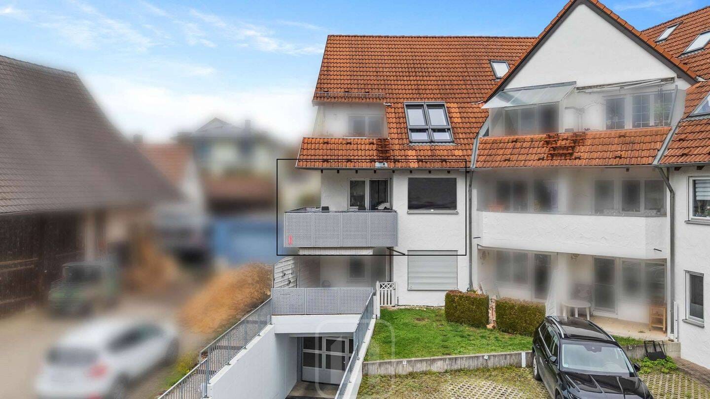 Immobilie in Nufringen - Gefragte Lage, starke Perspektive: 3-Zimmer-Wohnung (ca. 64 m²) | Balkon & Tiefgarage - Bild 2