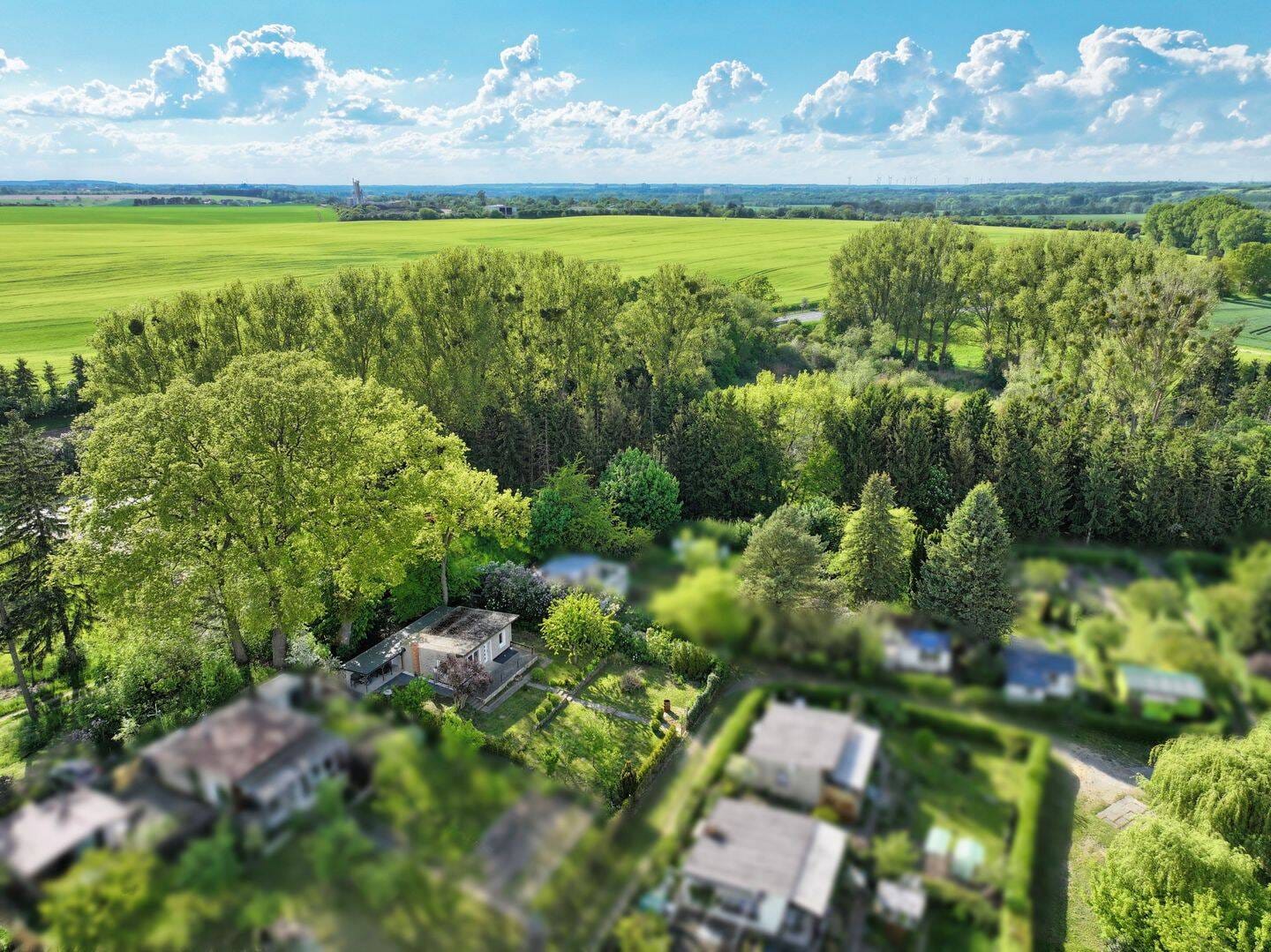 Immobilie in Neverin - Gepflegtes Eigentumsgrundstück mit teilmodernisiertem Bungalow in naturnaher Lage - Bild 2