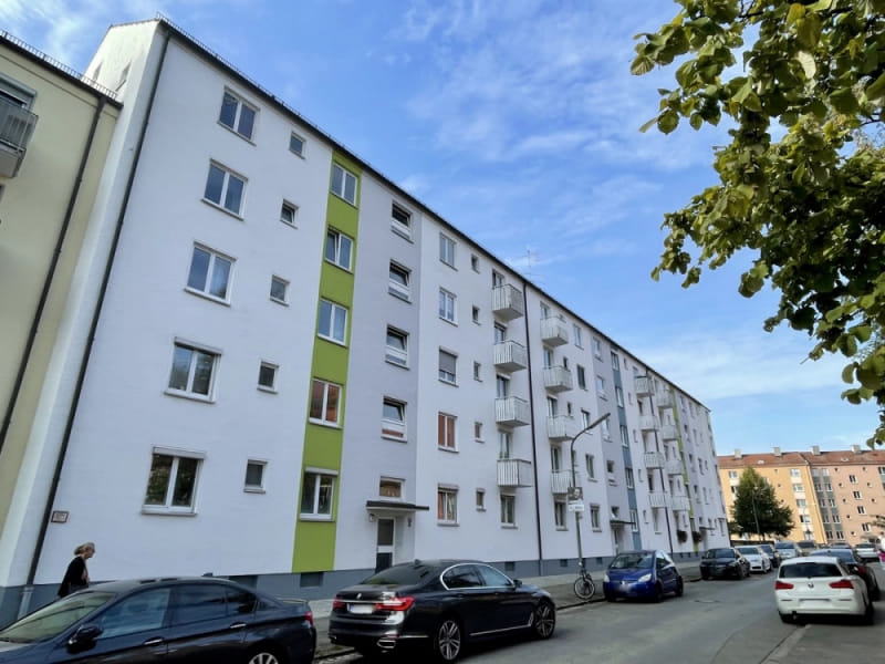 Immobilie in Augsburg - 2 ZKB Hochpaterre-Wohnung in Lechhausen - Bild 0