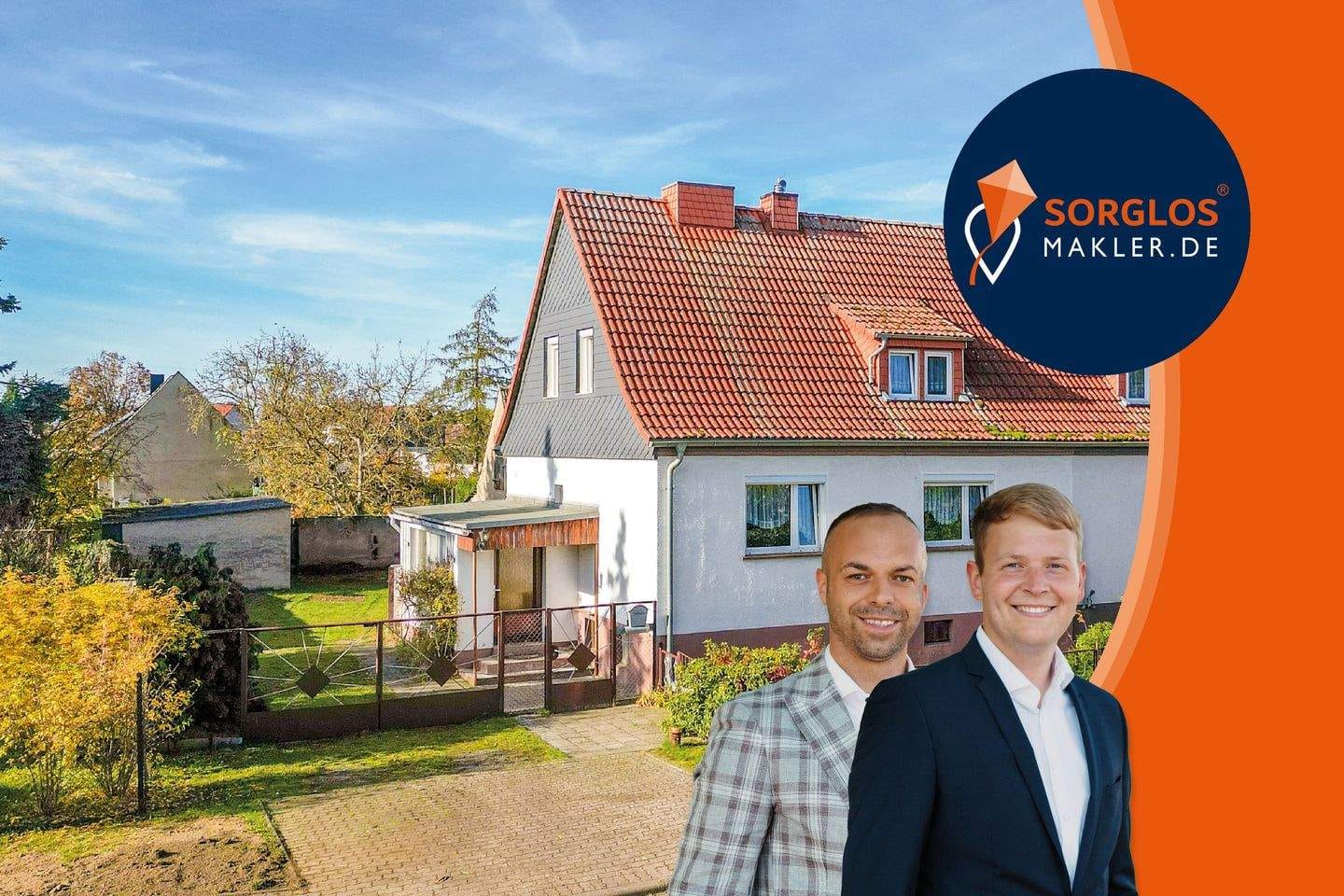Immobilie in Möckern - Ein Zuhause mit Herz und Garten - Doppelhaushälfte mit Freiraum zur Entfaltung in Wörmlitz - Bild 0