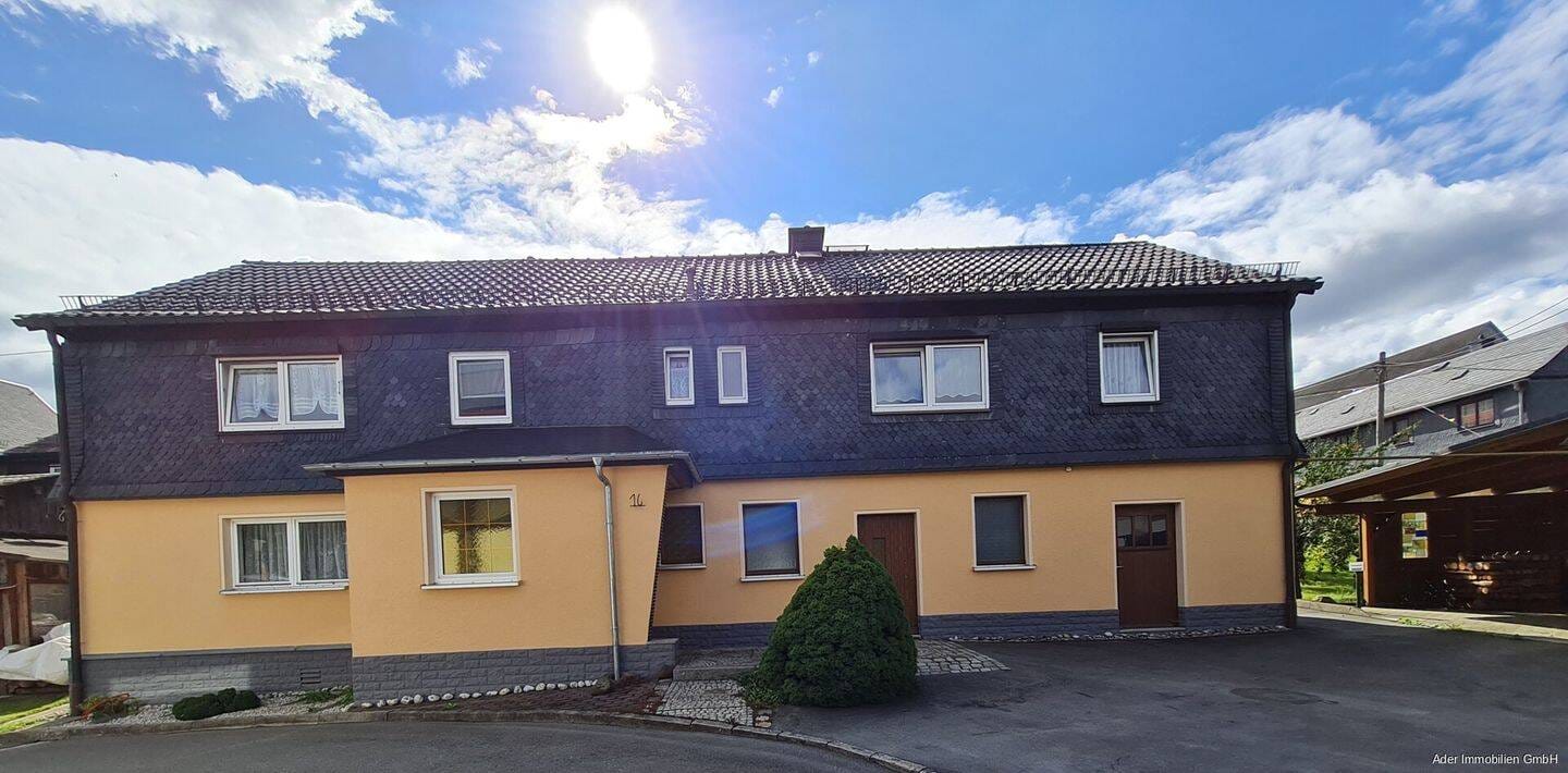 Immobilie in Bad Lobenstein - charmantes Ein bis Zweifamilienhaus in idyllischer Wohnlage - Bild 1