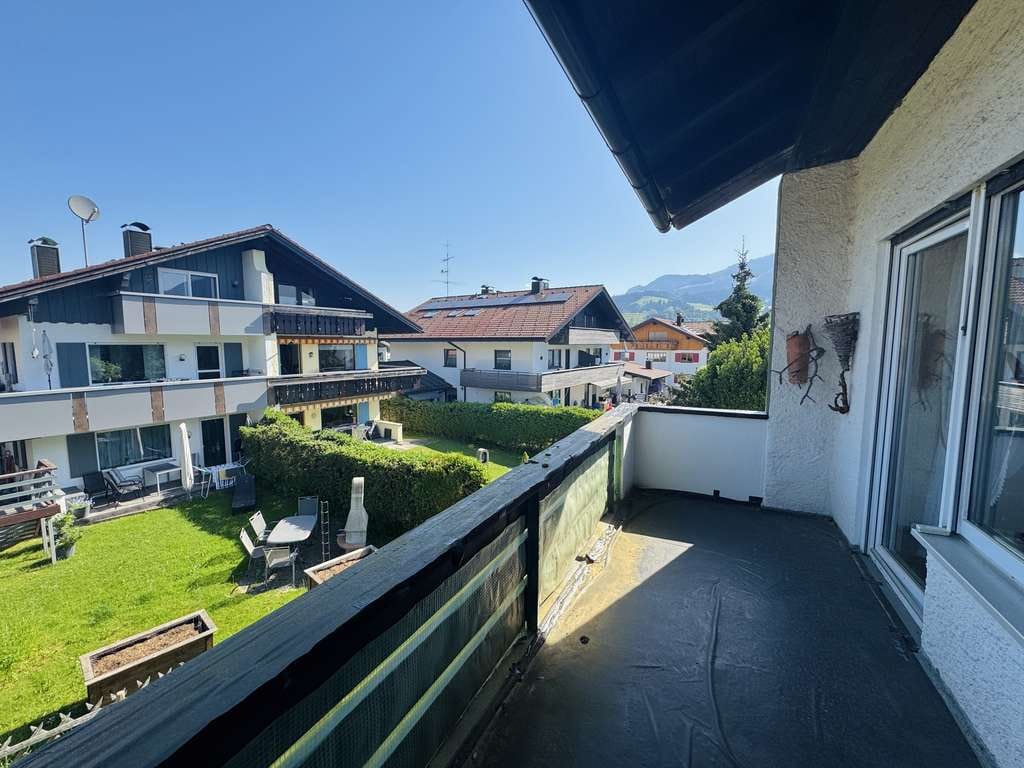 Immobilie in Fischen im Allgäu - Den Bergen nah und dem Stress fern: Schnuckeliges Apartment im malerischen Fischen - Bild 3