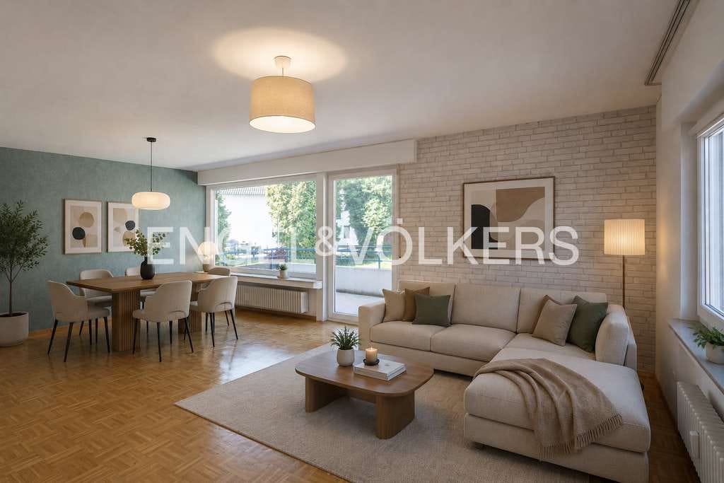 Immobilie in Köngen - Helle 3-Zimmer-Wohnung mit zwei Balkonen in Köngen - Bild 0
