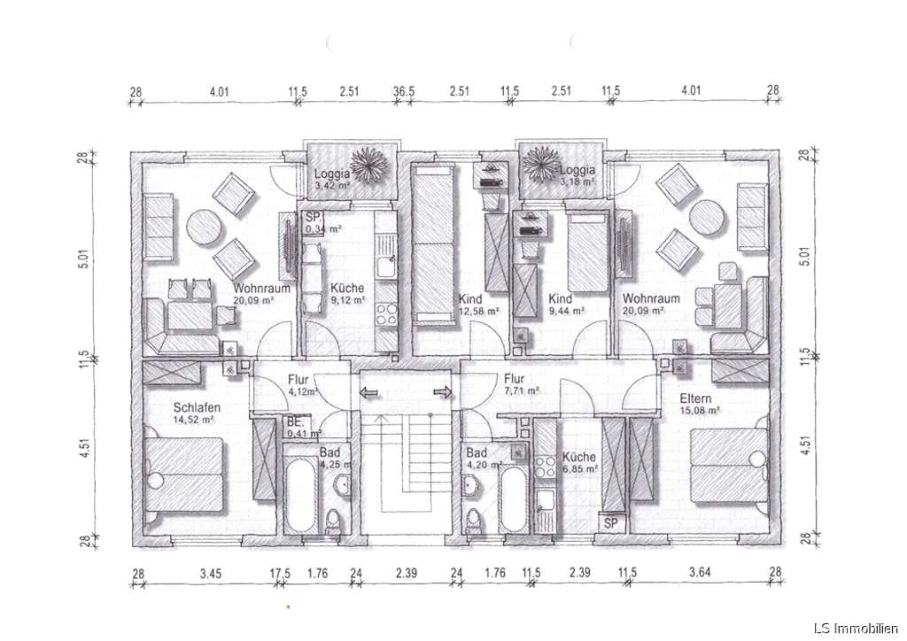 Immobilie in Bad Zwischenahn - Mehrfamilienhaus mit 4 Wohneinheiten in Bad Zwischenahn , ideale Kapitalanlage mit Entwicklungspoten - Bild 1