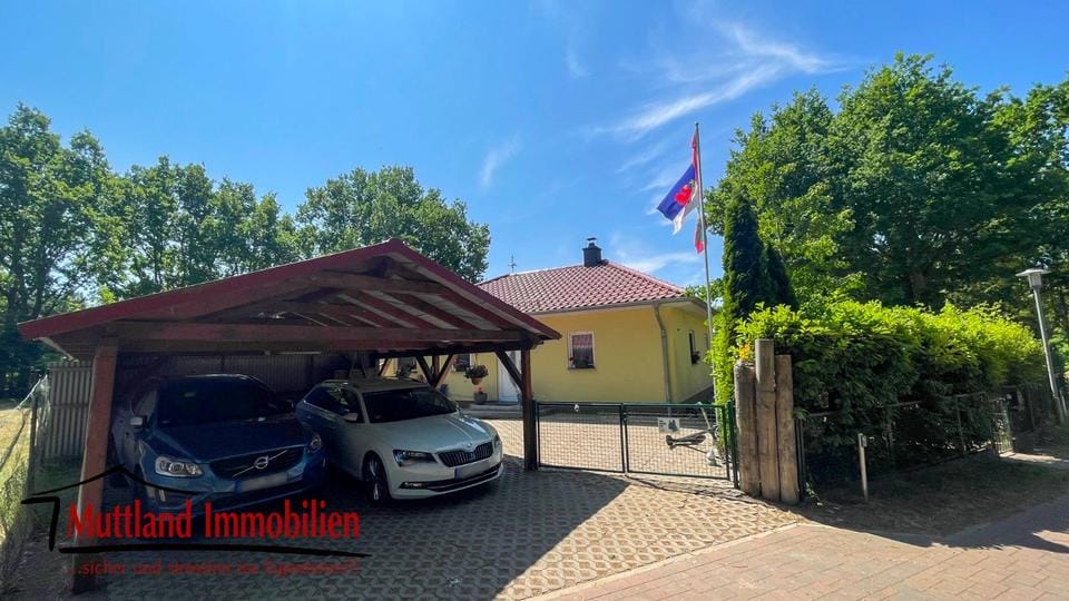 Immobilie in Fuhlendorf - Ein Traum im Bungalowstil mit zusätzlichem separatem Gästehaus eingebettet zwischen dem Bodden und dem Wald - Bild 0