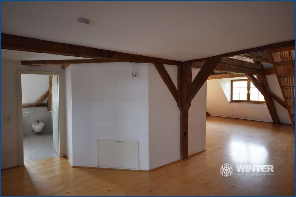 Immobilie in Öpfingen - Dachgeschoss-Maisonette mit Fachwerkcharme direkt an der Donau - Bild 1