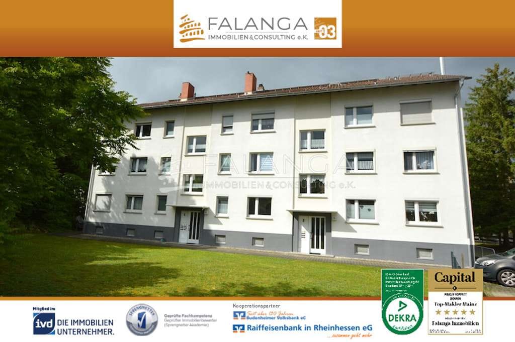 Immobilie in Budenheim - FALANGA IMMOBILIEN-Top Wohnung mit vielen Wohnmöglichkeiten in beliebter Waldrandlage von Budenheim! - Bild 0