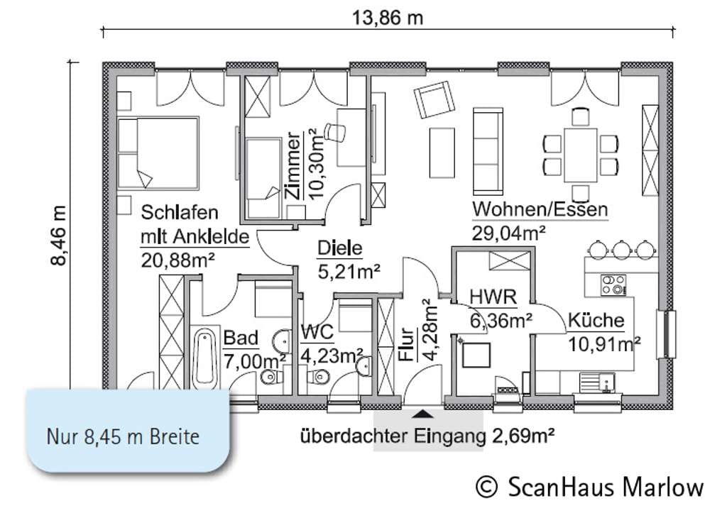 Immobilie in Röderaue - Wohnen in idyllischer Ruhe auf einer Ebene - Bild 1