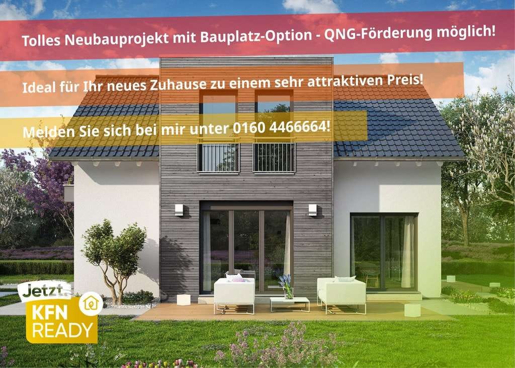 Immobilie in Kefenrod - 🏗️🏡 Tolles Neubau-Konzept als Effizienzhaus 💚 mit Eigenleistung! STarten Sie jetzt! - Bild 0