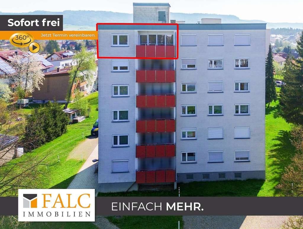 Immobilie in Aldingen - Sofort bezugsfreie 2-Zimmer-Wohnung mit Balkon und Aufzug in Aldingen - Bild 0