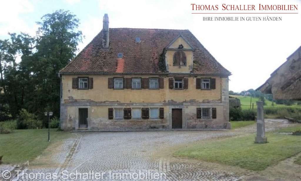 Immobilie in Aurachtal - Top! Historische Mühle mit Herrenhaus, Scheune und viel Platz - Denkmalgeschützt - Bild 3