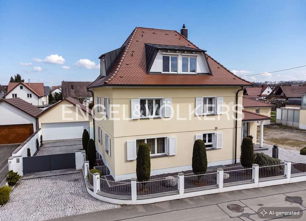 Immobilie in Ummendorf - Stilvolle Villa auf großzügigem Anwesen - repräsentativ und mit besonderem Entwicklungspotenzial - Bild 1