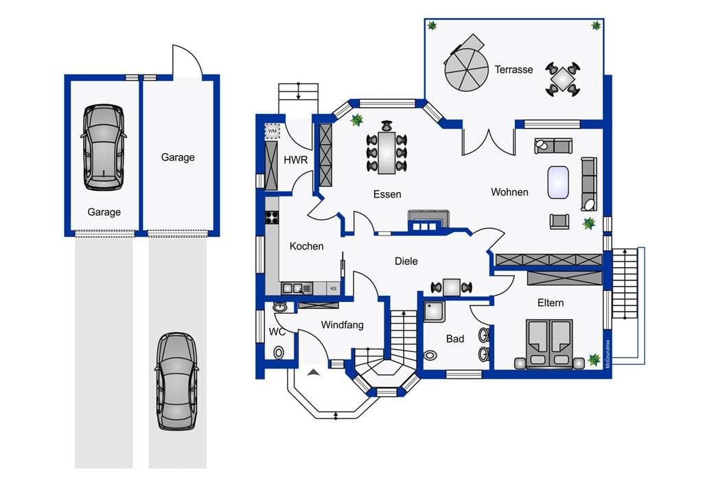 Immobilie in Reken - Zweifamilienhaus auf Erbpacht in Reken - Bild 1