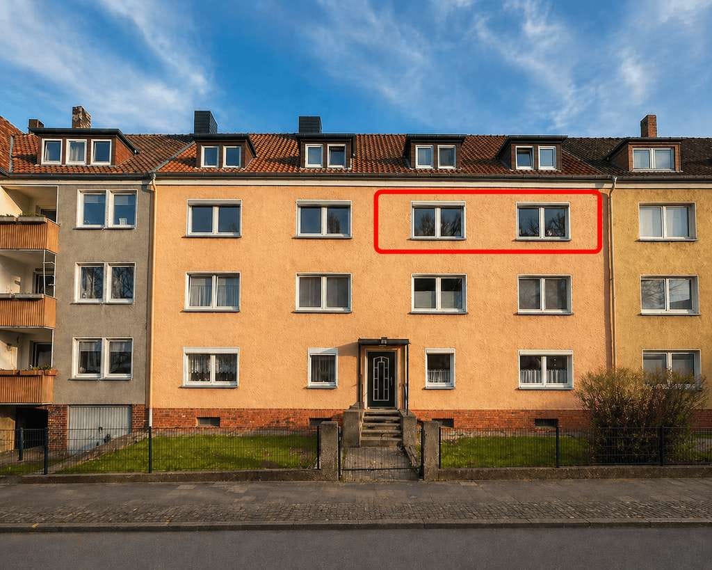 Immobilie in Hildesheim - Leerstehende 3-Zimmer-Wohnung in der Marienburger Höhe - Bild 0