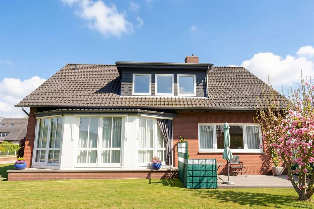 Immobilie in Diepholz - *** Ein- bis Zweifamilienhaus in Heede mit Wintergarten und Doppelgarage*** - Bild 1