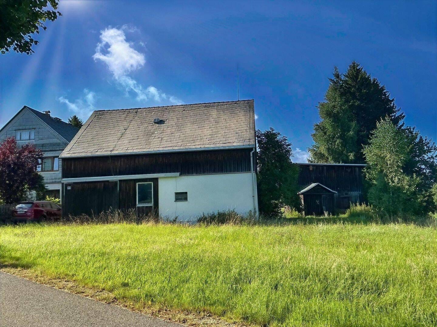 Immobilie in Stützengrün - Landgut-Refugium mit Weitblick u. Wiesen - Bild 4