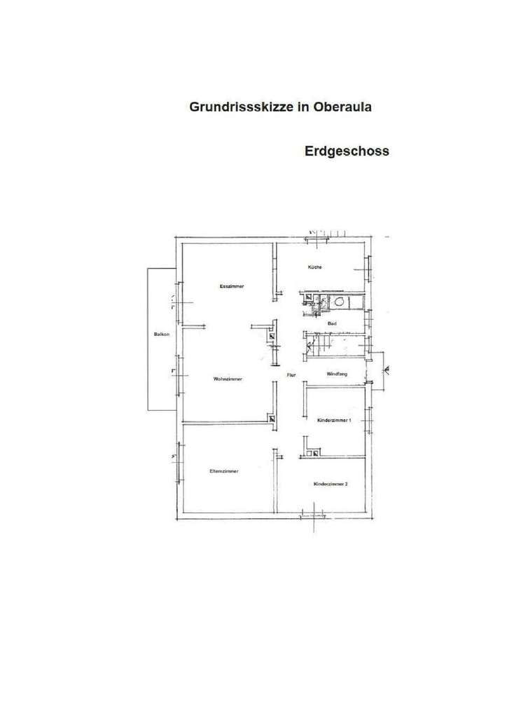 Immobilie in Oberaula - Einfamilienhaus Südhanglage Oberaula - Bild 4