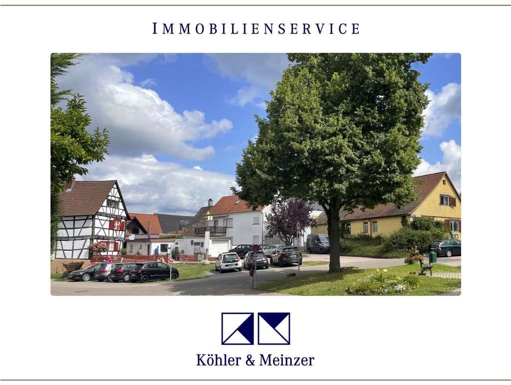 Immobilie in Eggenstein-Leopoldshafen - Zweifamilienhaus mit Platz für Familien in zentraler Lage von Eggenstein - Bild 1