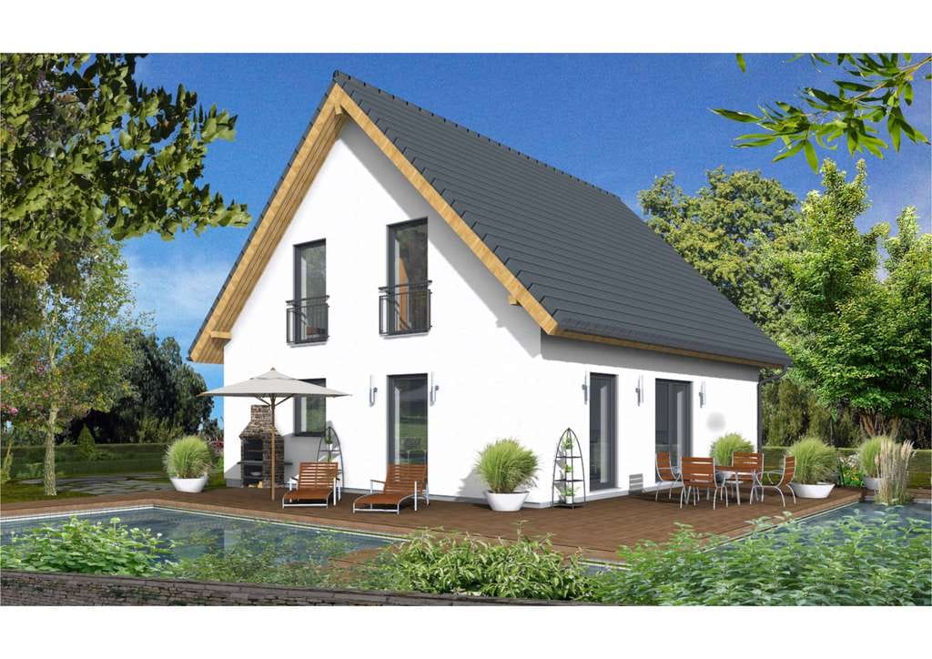 Immobilie in Höttingen - Traumhaus von Haas Fertigbau auf weitläufigem Grundstück - Bild 0