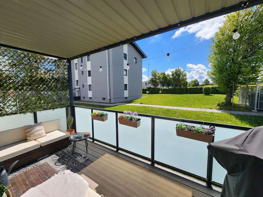 Immobilie in Bobingen - Großzügig geschnittene 3 ZKB mit großem Balkon im Süden von Bobingen - Bild 0