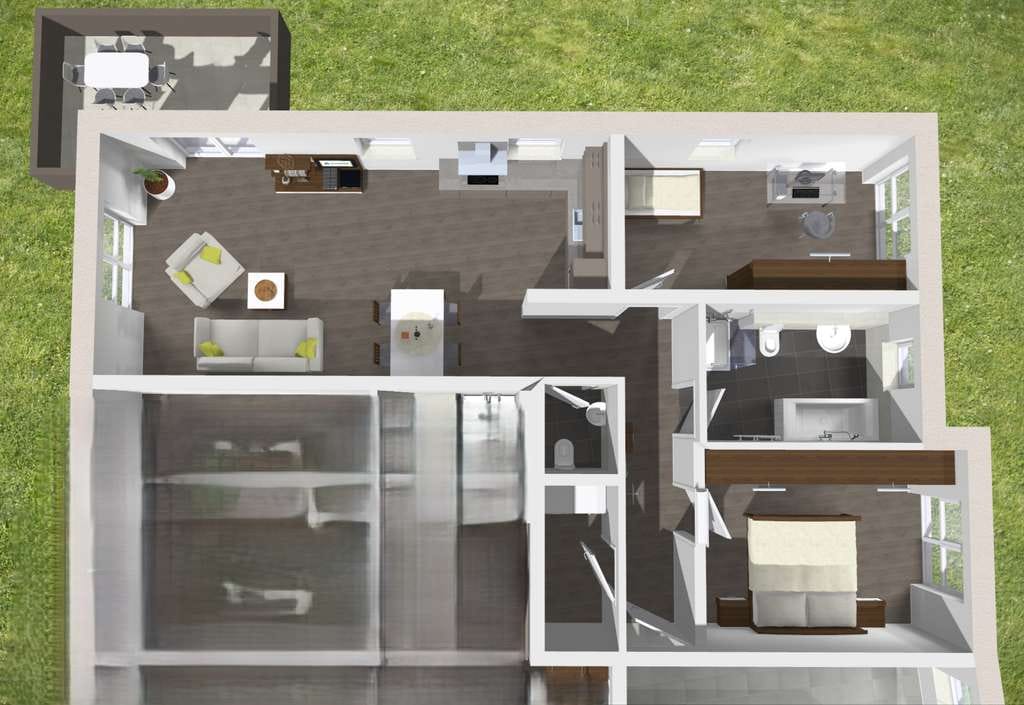 Immobilie in Weiler bei Bingen - Modernes Wohnen im 1. Obergeschoss mit Balkon - Bild 2