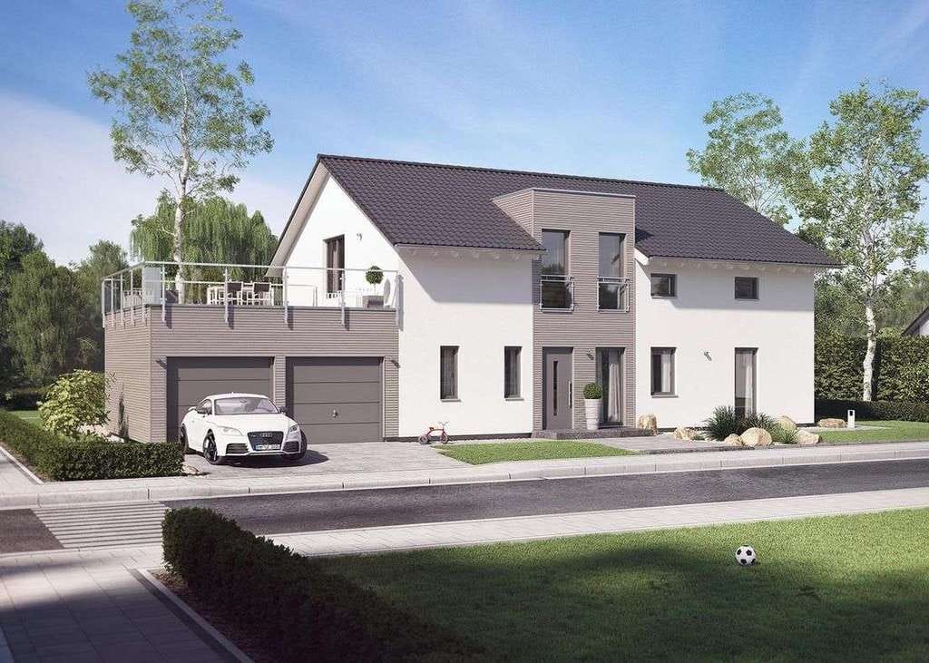 Immobilie in Wemding - Ein wunderschönes Zweifamilienhaus mit VIEL Platz - Zwei großzügige Wohneinheiten mit tollem Grundri - Bild 0