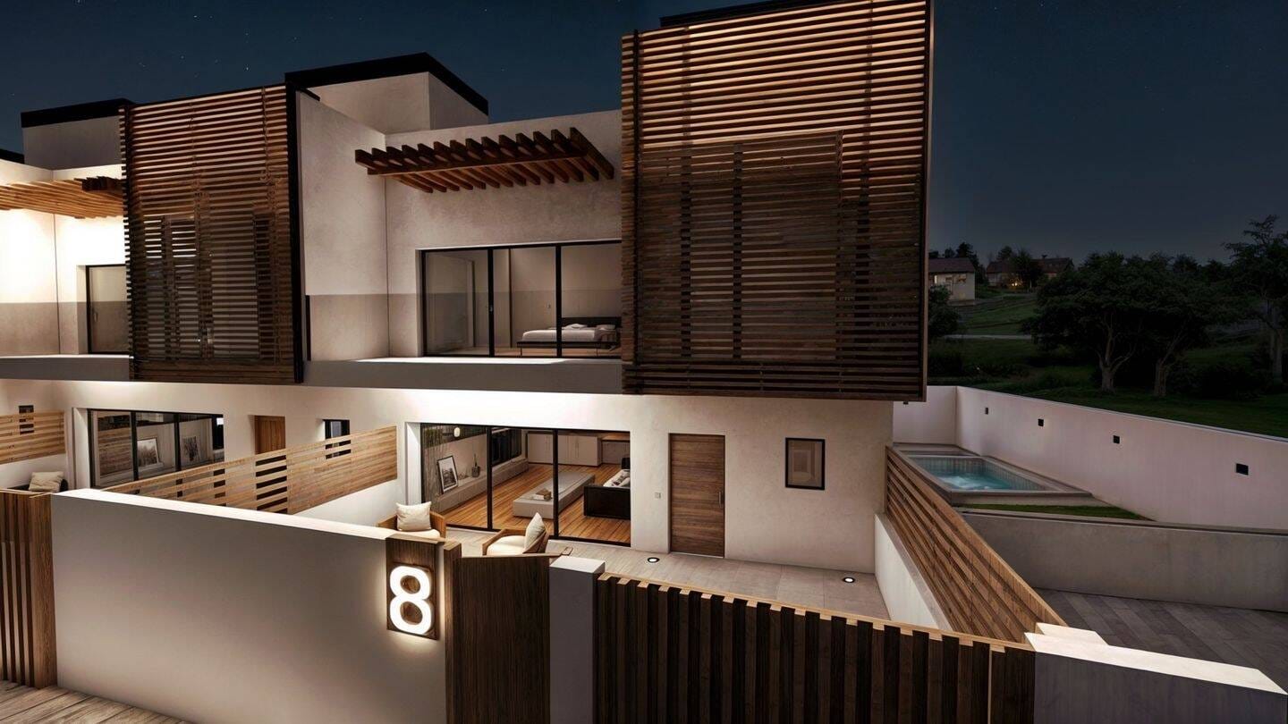Immobilie in Hodenhagen - Elegante Reihenhäuser in Estepona: Golfplatzfront und Luxusleben - Bild 0