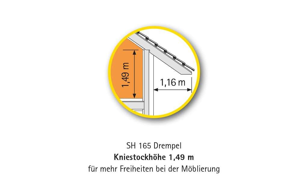 Immobilie in Ahlden - 1,5-Geschosser SCANHAUS SH 165 D inkl. Grundstück - Bild 1