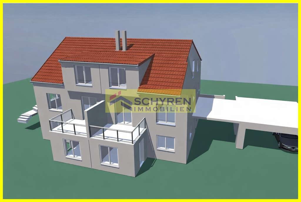 Immobilie in Hohenwart - Neubau-DHH im Rohbau in Südhanglage - ganz nach Ihren Vorstellungen ! - Bild 1
