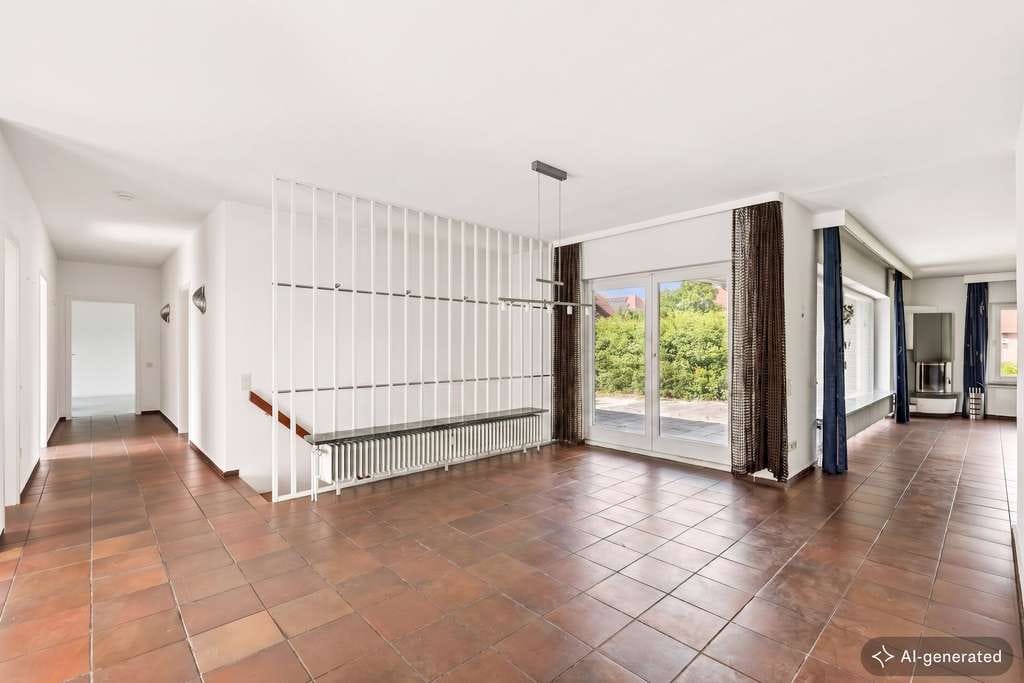 Immobilie in Rodenberg - Großzügiger Hochparterre-Bungalow mit privater Schwimmhalle und Sauna in Rodenberg - Bild 2