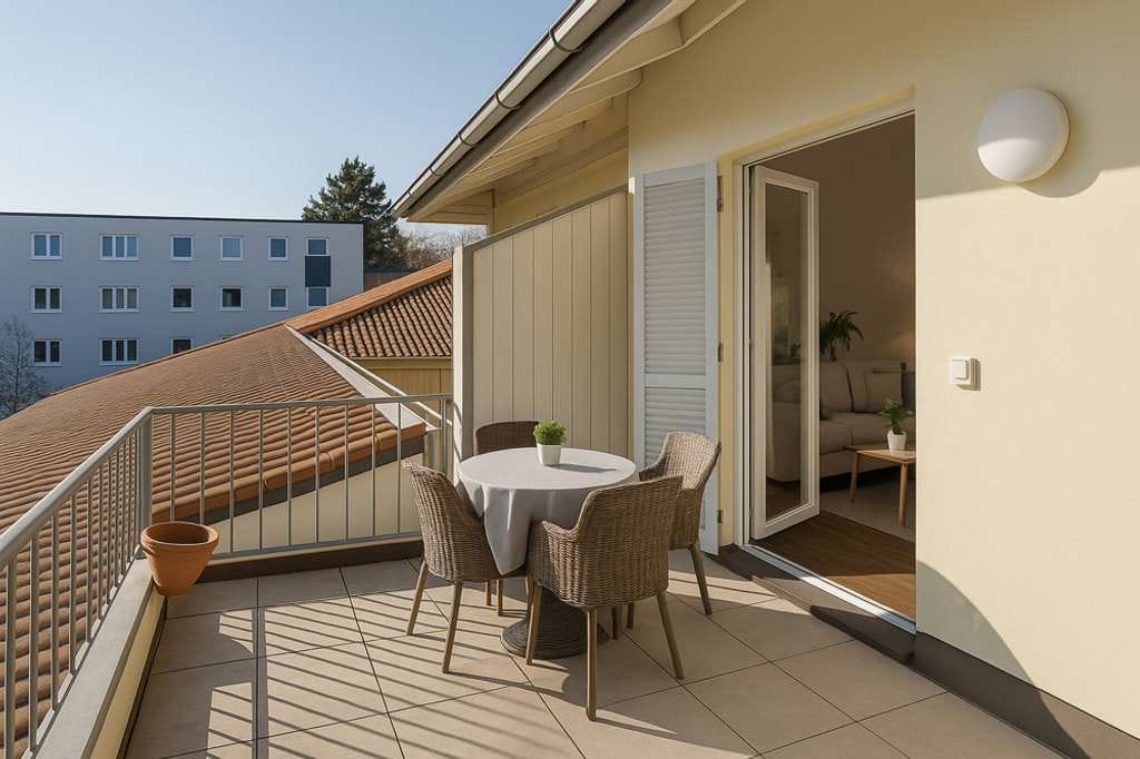 Immobilie in Freilassing - 5-Zi.-Wohnung mit Loggia & Kaminofen nahe Salzburg – ab 01.01.2027 bezugsfrei - Bild 2