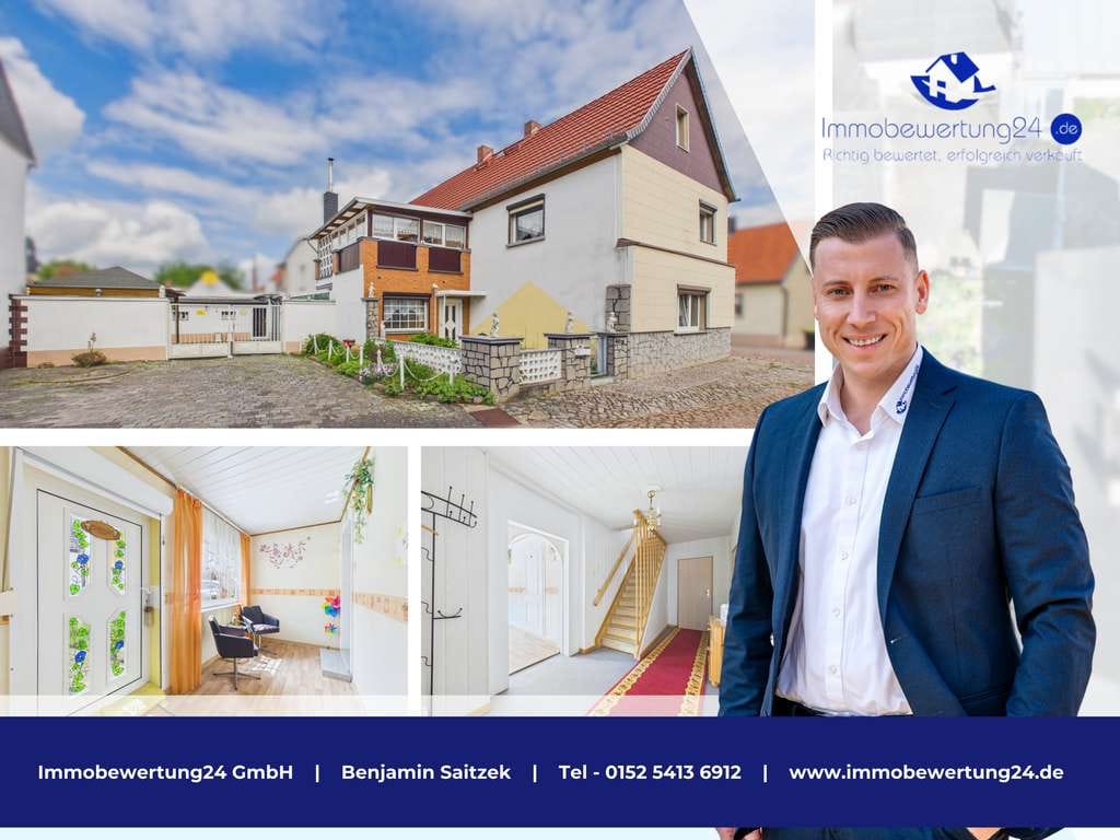 Immobilie in Könnern - Einfamilienhaus mit Hof, Garten & Ausbaupotenzial in Beesedau - Bild 0