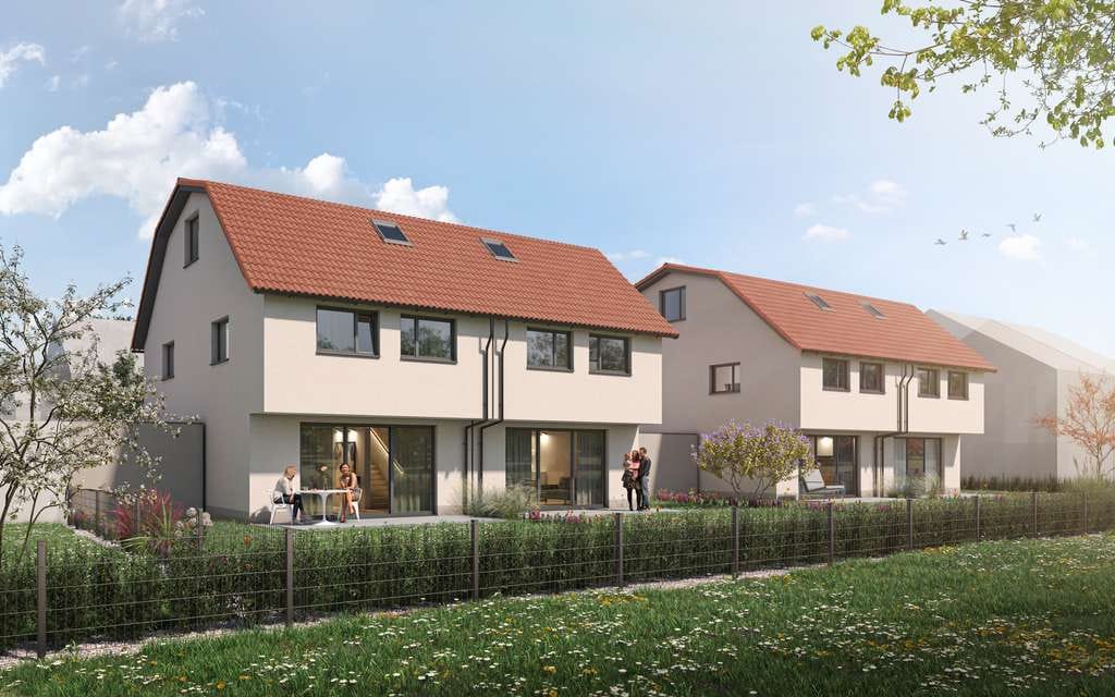 Immobilie in Dudenhofen - NEUBAU IN DUDENHOFEN: HOCHWERTIGE DOPPELHAUSHÄLFTE MIT KFW-FÖRDERUNG & REAL GETEILTEM GRUNDSTÜCK - Bild 1