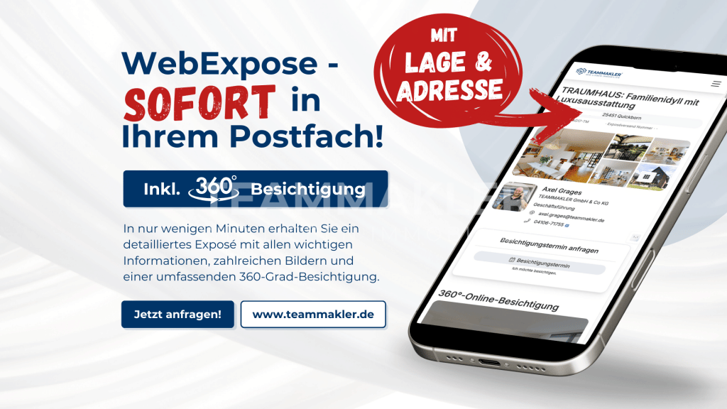 Immobilie in Ellerau - VERMIETET IN RUHIGER LAGE: Dachgeschosswohnung mit Balkon - Bild 2