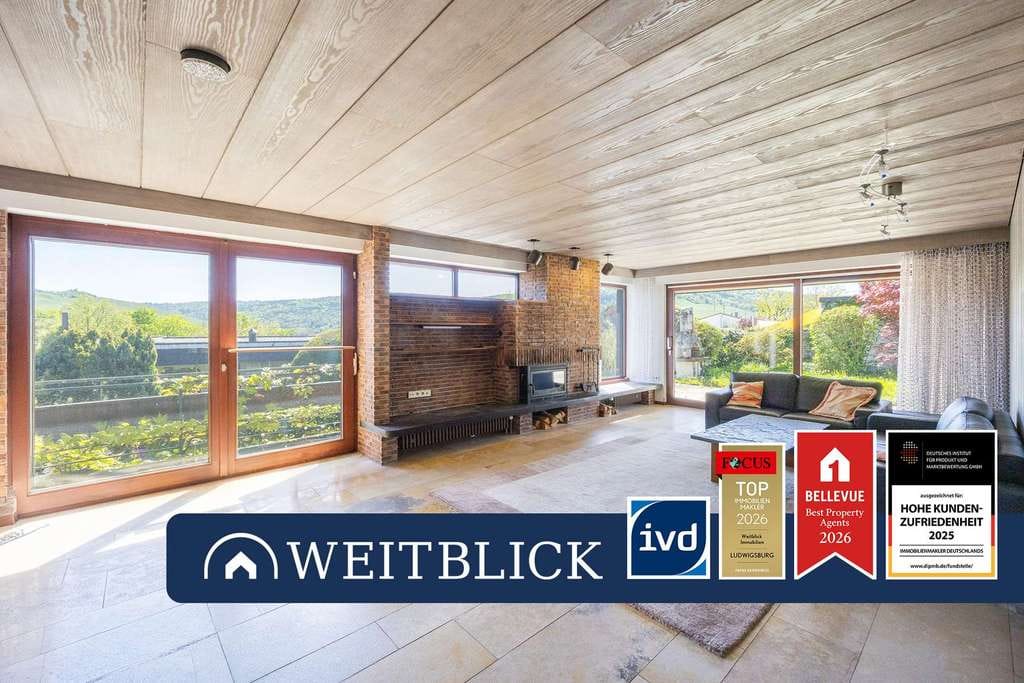 Immobilie in Kernen im Remstal - WEITBLICK: Panorama Beauty! - Bild 0
