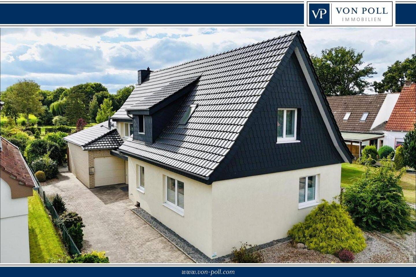 Immobilie in Ganderkesee - Großzügiges Wohnen auf weitläufigem Grundstück in Schierbrok - Bild 0