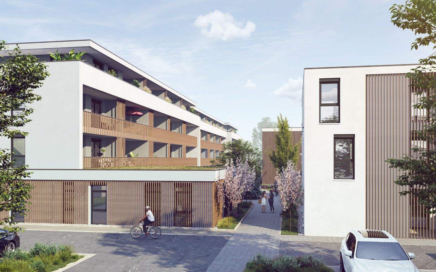 Immobilie in Breitengüßbach - Barrierefreie Neubauwohnung, 2-Zi-Whg im Service Wohnen Breitengüßbach (53) - Bild 1