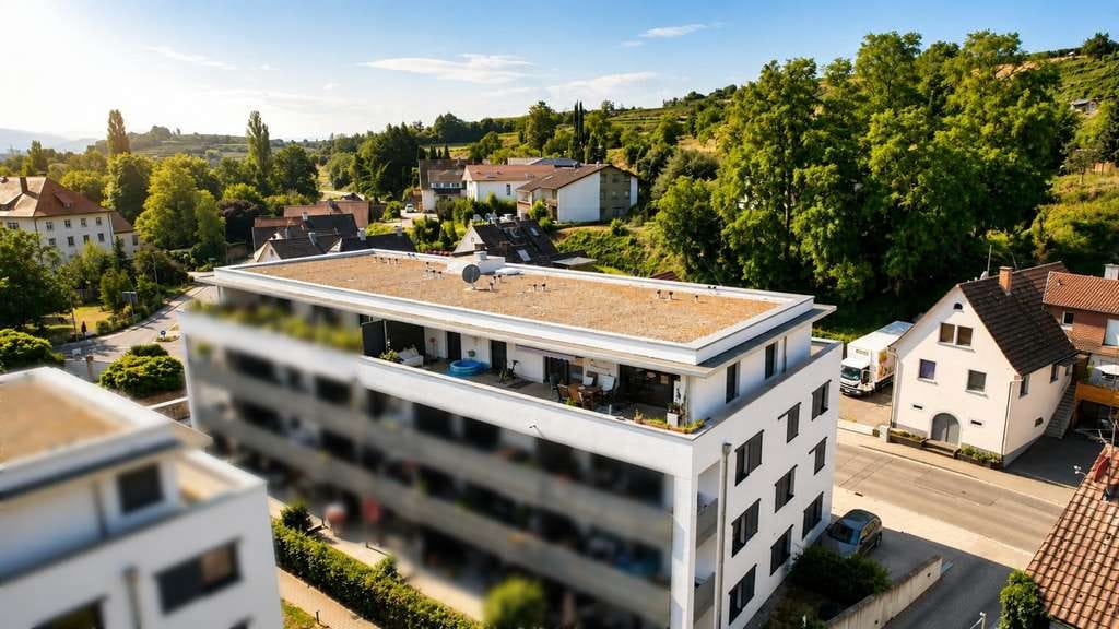 Immobilie in Bahlingen - Barrierefreies Penthouse mit Aufzug und Fernblick am Kaiserstuhl - Bild 2