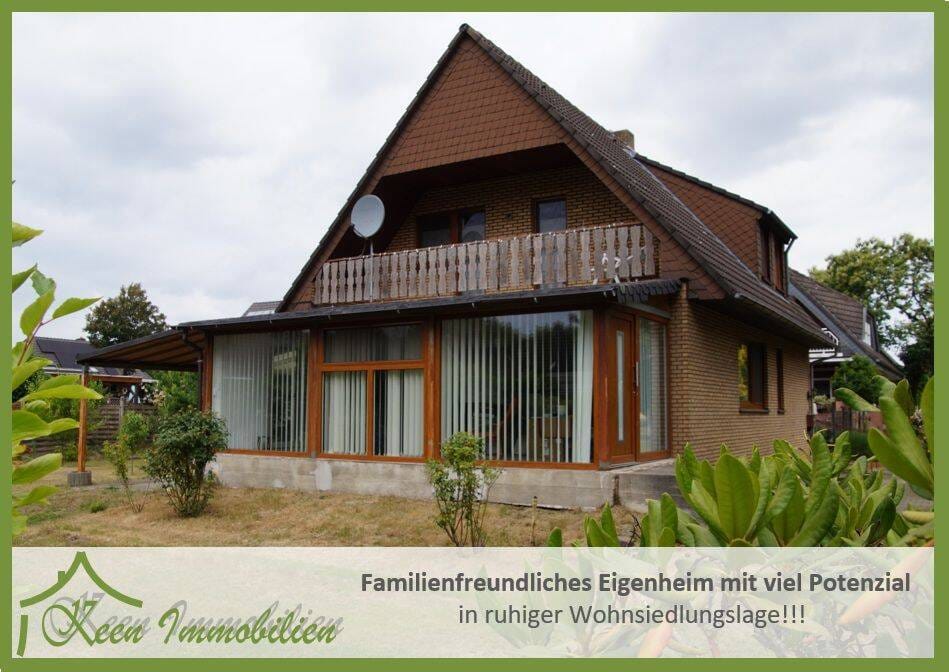Immobilie in Geeste - Familienfreundliches Eigenheim mit viel Potenzial in gewachsener Wohnsiedlungslage!!! - Bild 0