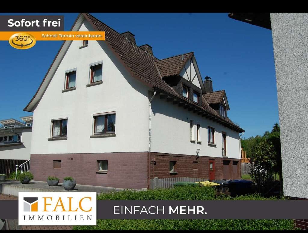 Immobilie in Allendorf - +++Großes Einfamilienhaus mit einem großzügigem Grundstück und 2 Garagen+++ - Bild 0