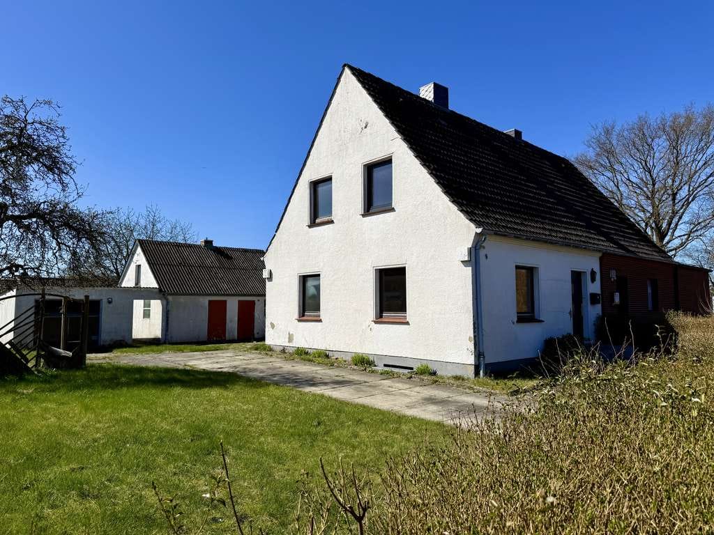 Immobilie in Wiemersdorf - Doppelwohnhaus/Siedlungshaus auf großem Grundstück mit Potential - Bild 3