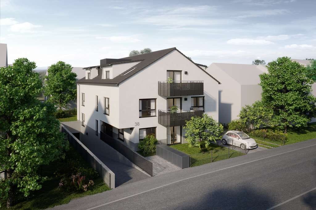Immobilie in Zwingenberg - Neubau eines modernen Mehrfamilienhaus mit 6 Wohneinheiten - Bild 1