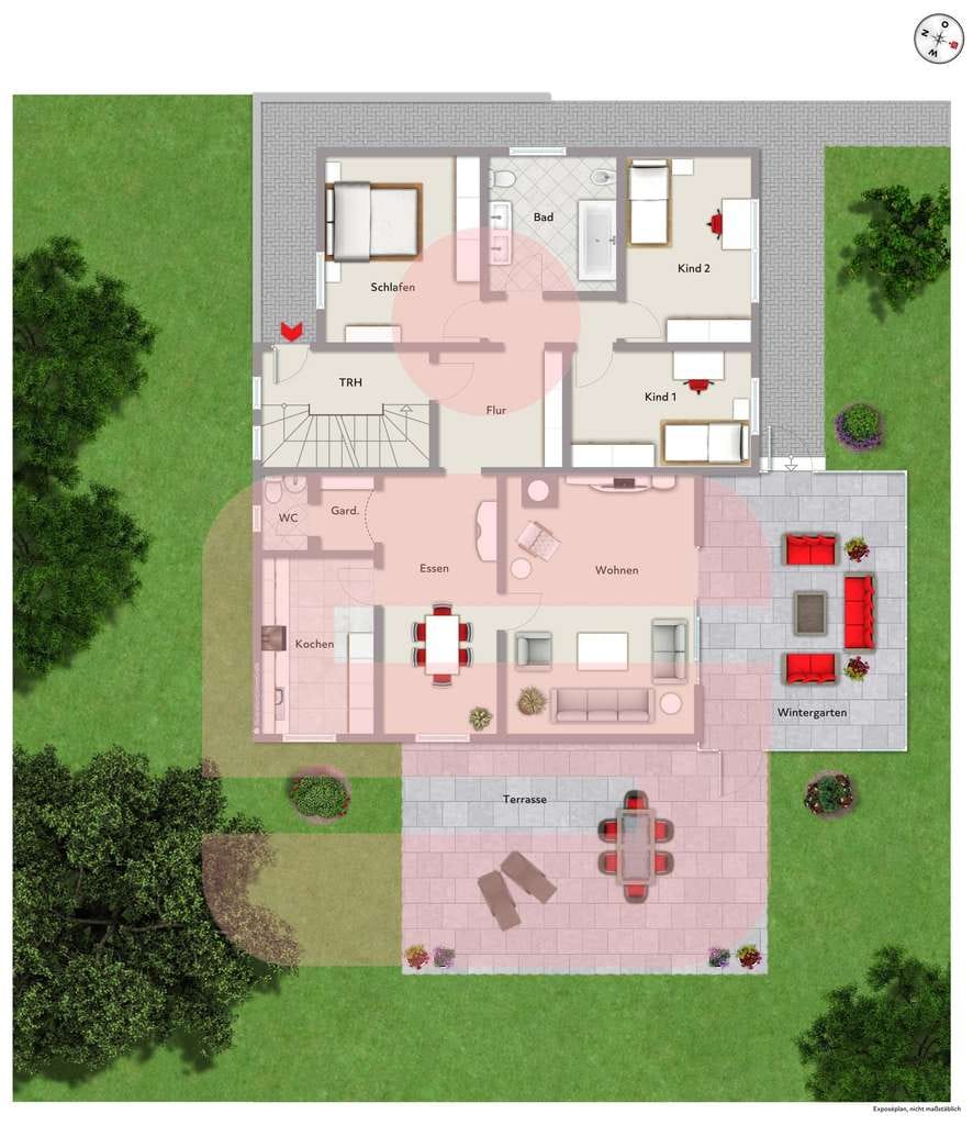 Immobilie in Blaichach - Hausartiges Wohnen & Garten & Fernblick  - Bild 1