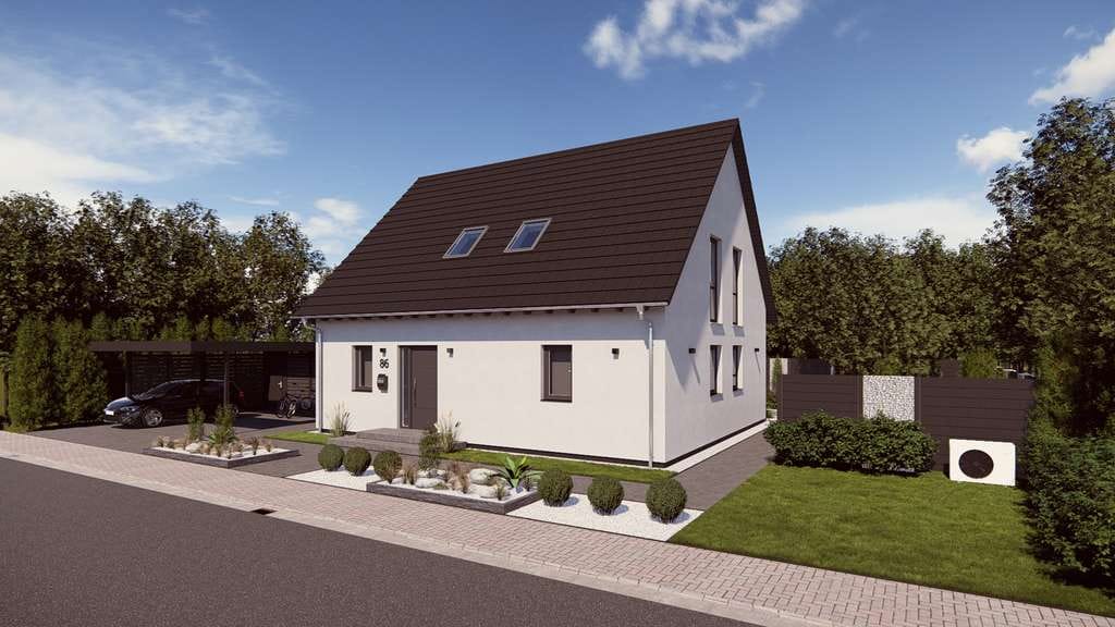 Immobilie in Schwabach - Modernes Einfamilienhaus mit Zwerchgiebel - Bild 1