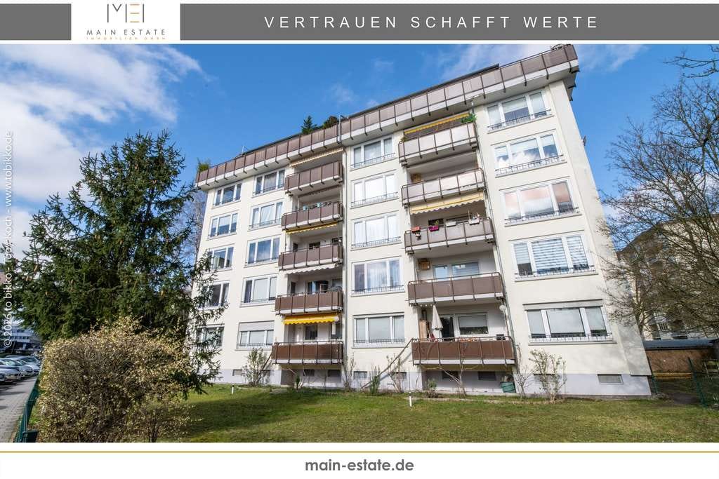 Immobilie in Neu-Isenburg - Kapitalanlage in Gravenbruch – vermietete 2-Zimmer-Wohnung mit Südbalkon - Bild 0