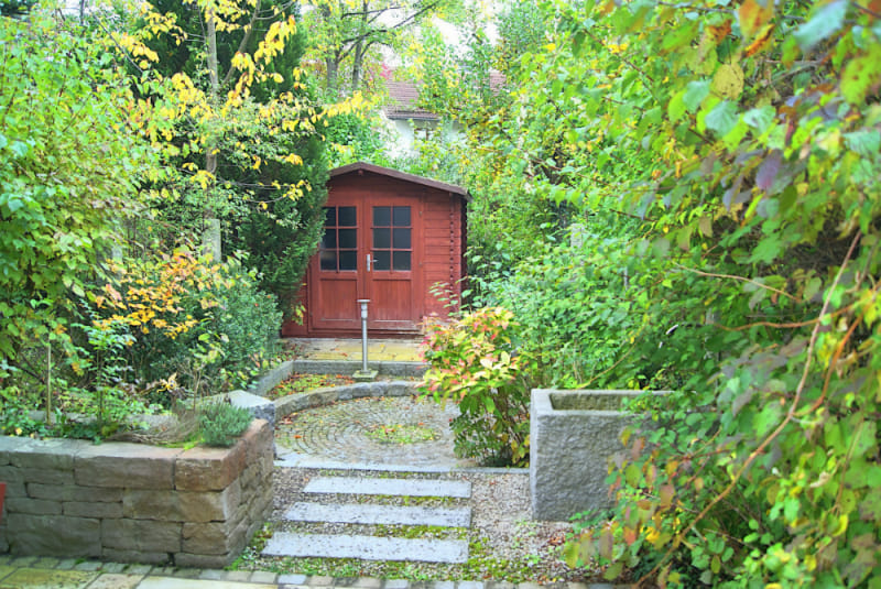 Immobilie in Aschheim - ASCHHEIM bei München: Elegantes Reihenhaus mit viel Platz und großem GARTEN - Bild 3