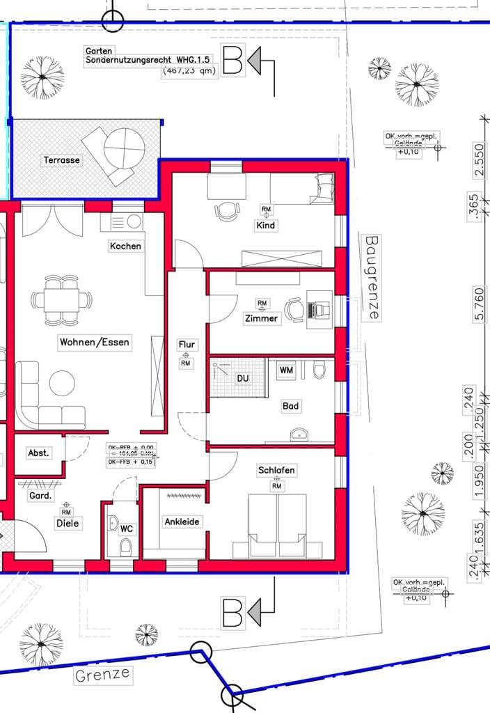 Immobilie in Rust - EG 4. Zi. Wohnung | Neubau in Rust | Terrasse & Garten (Auch OG & DG verfügbar) - Bild 0