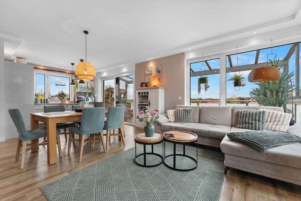 Immobilie in Holdorf - Schöner Wohnen über den Dächern Holdorfs: KfW-55-Penthouse in zentraler Lage - Bild 1